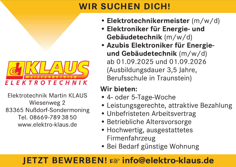 Stellenausschreibung Stellenausschreibung